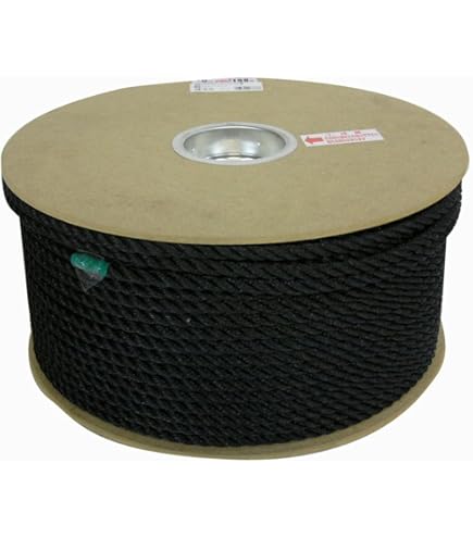 Amazon | PEカラーロープドラム巻 イエロー RE‐100 6mm×200M