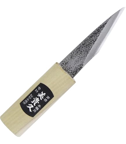 Amazon | 美貴久 横手小刀 サック入 21-75C 磨き 75mm | 小刀・切出し