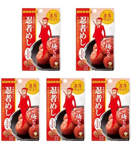 Amazon | 味覚糖 旨味シゲキックス 忍者めし 梅かつお味 20G (10×2) 20