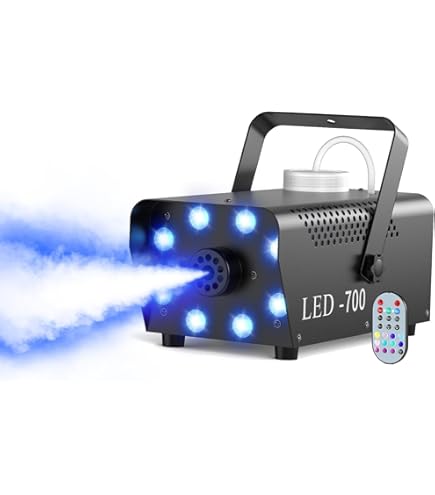 Amazon.co.jp: HOLDLAMP LEDスモークマシン 700W RGB（赤 緑 青