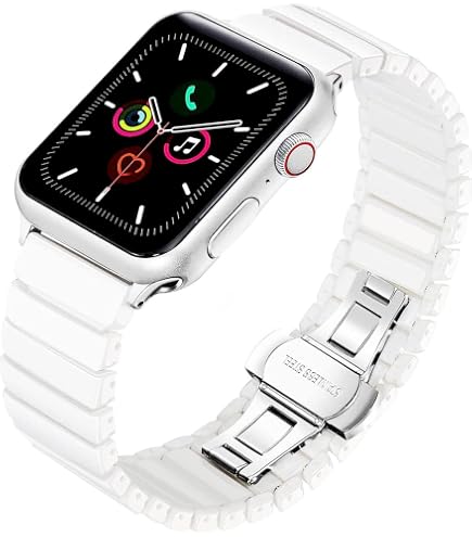 Amazon.co.jp: Apple Watch 46mm/49mm用セラミックバンド、1リンク