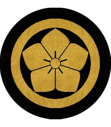 （香 5）江戸時代の金蒔絵松に桔梗紋の楕円形 香 5）江戸時代の金蒔絵松に桔梗紋の楕円形 時代 粉