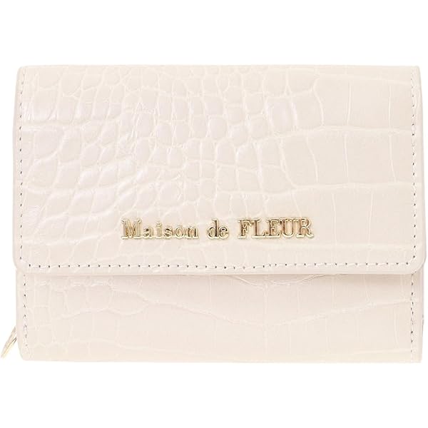 Amazon | Maison de FLEUR(メゾン ド フルール) クロコ型押し