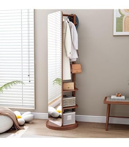 Amazon.co.jp: 市場 ミラー 姿見 収納 ハンガーラック おしゃれ anthem