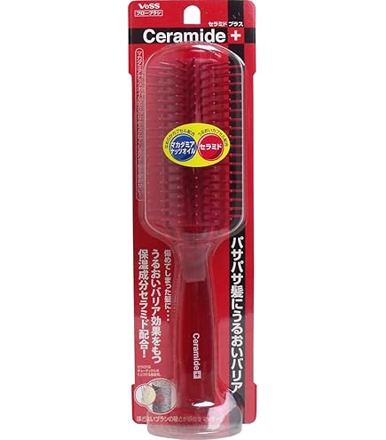 Amazon | ベス セラミドプラス ポリヘアブラシ CRM-500 1本 | ベス工業