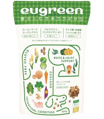 eugreen ユーグリーン　機能性➕　フィッシュ 900g 2袋セット Amazon.co.jp: 【eugreen】 ドライフード 機能性プラス フィッシュ