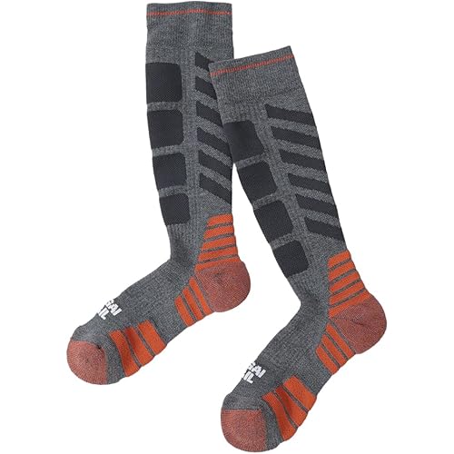 [ナイガイトレール] メリノウール混 着圧ハイソックス MERINO MIX14 登山 トレッキング ハイキング スキー スノーボード 蒸れにくい 温かい 防臭 アーチサポート スポーツソックス メンズ レディース 90370009