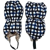 子供用 スノーカバー 中綿フットカバー脚絆 足カバー 防寒 撥水加工 スキー 男の子 男児 j-snk03 Mサイズ No.04