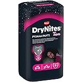DryNites おねしょパンツ 女の子用 8～15歳用 27～57kg 9枚入り [並行輸入品] Black
