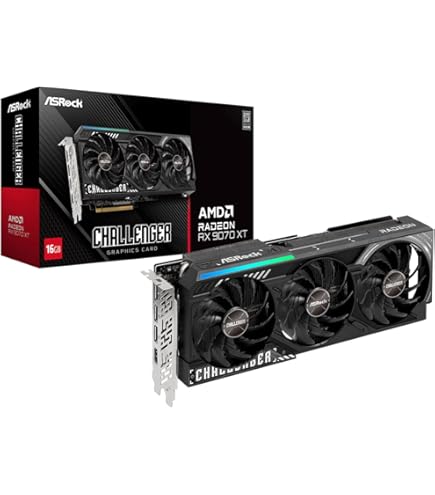 Amazon | ASRock AMD Radeon RX 9070 XT Steel Legend Dark 16GB GDDR6