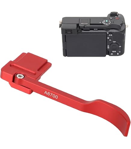 Amazon | sony 用 A6700 用 sony A6700 専用 カメラウッドグリップ