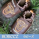ロビーズ 本革ベビー靴 ソフトソール Disney ディズニー ティガーAPMAアメリカ足病学協会認定の赤ちゃん靴 ファーストシューズ ベビーシューズ ベビー靴 室内履き 保育園 上靴 6-12mos