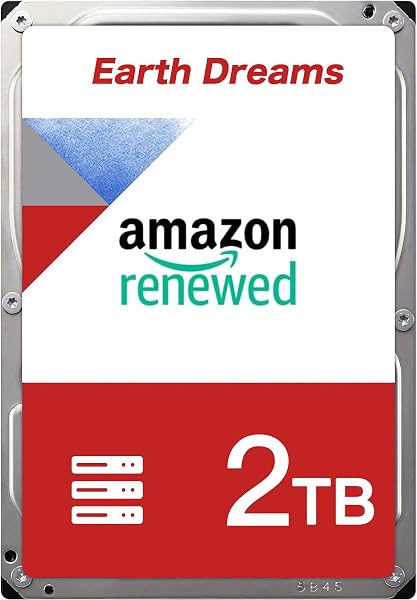 【整備済み品】 Earth Dreams内蔵 HDD 2TB 3.5インチ デスクトップPC 増設・データバックアップ用 ハードディスク 保証1年 - 1