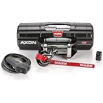 WARN Axon 45-S ウインチ 4,500 lb Warn Industries 101140 AXON 45-S Powersports Winch with