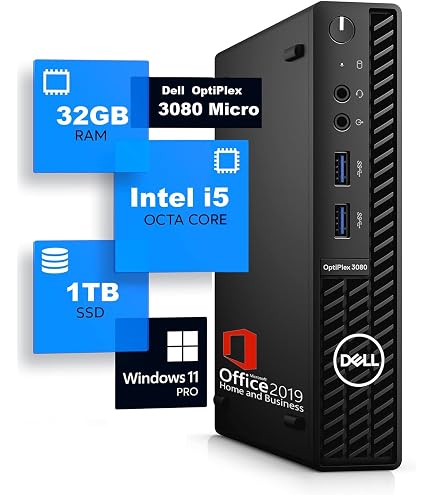 Amazon.co.jp: 【整備済み品】 Dell 超ミニPC OptiPlex 3070 Micro