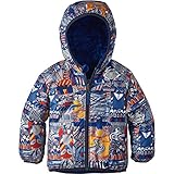 【正規取扱店製品】patagonia パタゴニア ベビーリバーシブルパフボールジャケット 60188 トリビュタリトーテム：ドリフターグレー 5T