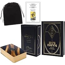 【正規品タロットカード】金縁✨豪華仕様✨フェミニンなプレミアムデッキ KW付 Amazon.co.jp: 金縁豪華仕様のなプレミアムデッキ女性だけの