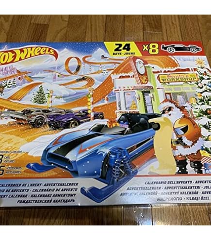 Amazon.co.jp: ホットウィール カーおもちゃ クリスマス アドベント