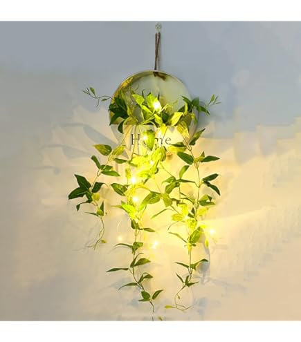 Amazon｜HGJH 造花 壁掛け 人工観葉植物 インテリア フェイクグリーン