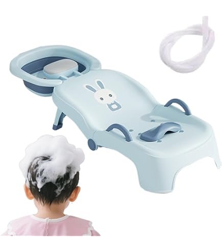 Amazon | 子供用シャンプーリクライニングチェア、シンク付き