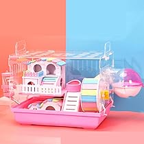 Amazon | TOMMYFIELD アクリルケージ ハムスターケージ 小動物