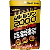 オリヒロ シトルリン2000 UltimatePower 480粒 シトルリン HMB-Ca クラチャイダムエキス末 亜鉛 セレン クロム 40日分