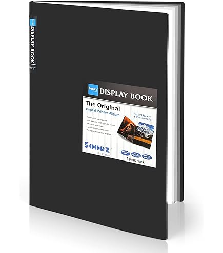 Itoya Original Art ProFolio 8.5x11 Black Art Portfolio Binder with