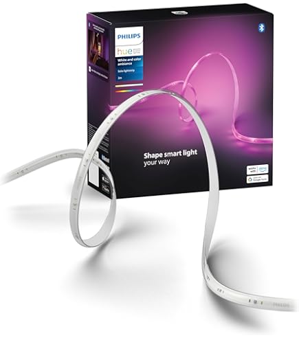 Amazon | Philips Hue White and Color Ambiance LightStrip Plus