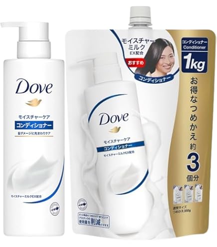 Amazon | ダヴダメージケアシヤンプーつめかえ用350G × 3個セット