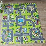 RXIN 子供用 プレイマット ベビー ソフト 屋内 パズルプレイマット 教育的 分割ジョイント Eva フォーム クローリングパッド ゲーム カーペット 子供用 おもちゃ ラグ プレイマット