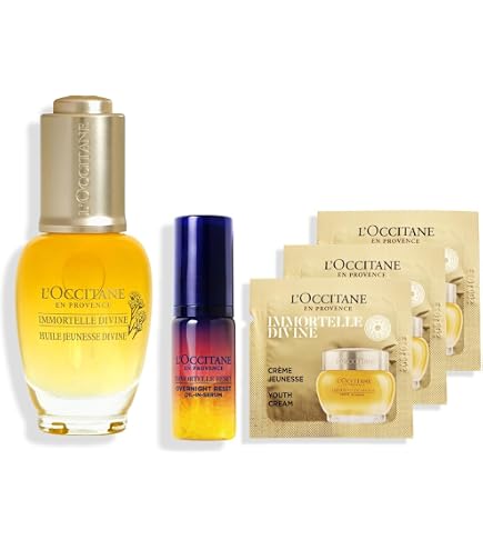 希少‼️L'OCCITANE イモーテル リセット& ディヴァイン コレクション Amazon.co.jp: ロクシタン(L'OCCITANE) イモーテル ディヴァインオイル