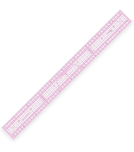 Amazon.co.jp: ウチダ 洋裁方眼定規 50cm 014-0129 & ウチダ 洋裁方眼