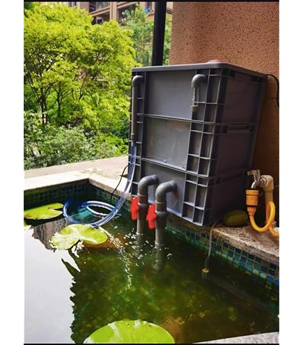 Amazon | 水槽フィルター、池用大型フィルターキット、外部