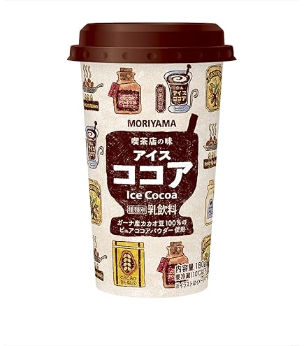 Amazon.co.jp: 守山乳業 喫茶店の味 ココア カップ 12本×2ケース