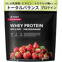 Amazon | ULTORA ウルトラ ホエイ プロテイン 810g 人工甘味料不使用