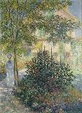 絵画風 壁紙ポスター（はがせるシール式） クロード・モネ アルジェントゥイユの庭のカミーユ 1876年 メトロポリタン美術館 キャラクロ K-MON-046S1 （585mm×797mm） 建築用壁紙