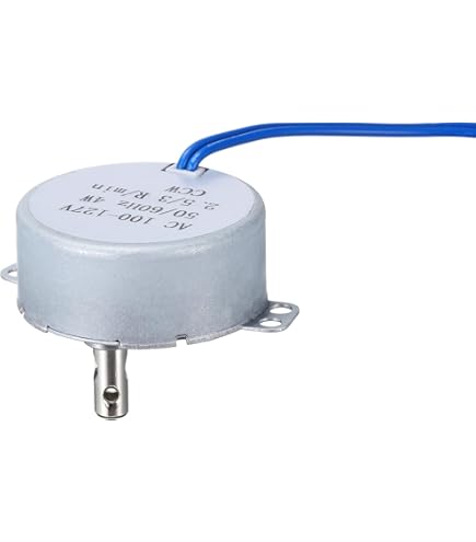 Amazon.co.jp: uxcell 同期モーター AC 100-127V 4W ダブル