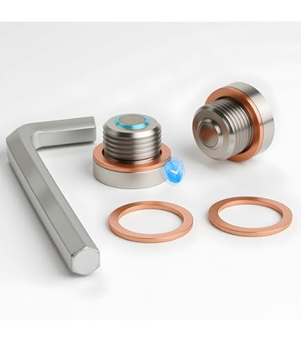 Fittings 100x Transmission Primary Twin Cam Oil Drain Plug O-Ring For - Foto 11