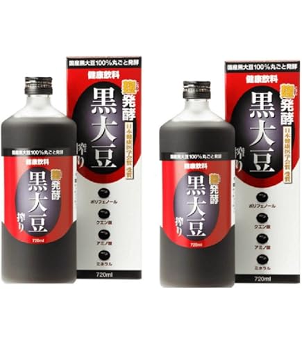 Amazon.co.jp: はつらつ堂 醗酵黒豆 720ml : ドラッグストア