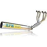 アールピーエム(RPM) フルエキゾーストマフラー RPM-4in2in1 アルミサイレンサーカバー CB400SF-REVO(EBL-NC42) 2065