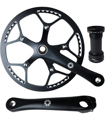 Amazon | Sugino(スギノ) RD4 TRACK SILVER 46T 170mm クランクセット