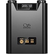 SHANLING H5 ブラック DAC/AMP レザーケース付き SHANLING H5 Portable USB DAC & AMP Hi-Res Audio Bluetooth