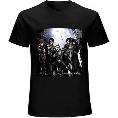 Amazon.co.jp: Jutcll Seikima II Band T-Shirt, Rock Punk Popular