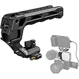 SmallRig NATO トップハンドル DSLR カメラケージ用 NATO レール付きクイックリリース NATO グリップ 軽量 5つのコールドシューアダプター付き ユニバーサルトップハンドル 4345