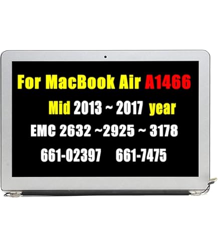 Amazon.co.jp: 13.3インチ完全1440x900 LCD画面ディスプレイアセンブリ