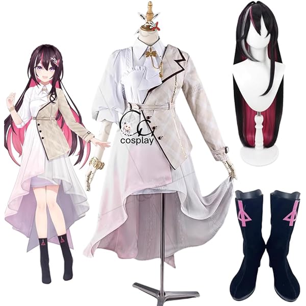 Amazon.co.jp: 【 comicoBB 】YouTube AZKi コスプレ衣装/靴とウィッグ