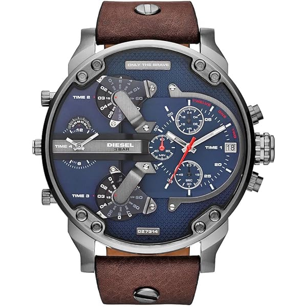 Amazon.co.jp: ディーゼル Diesel 腕時計 Mr.Daddy 2.0 DZ7348 レザー