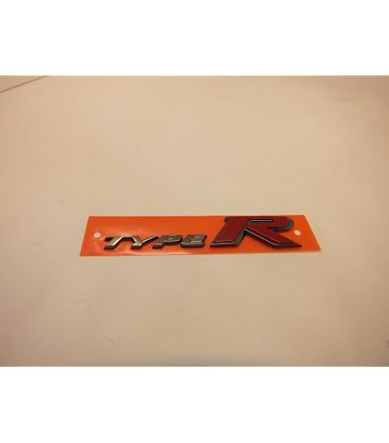Amazon | FK8 シビック タイプR 用 バックドアエンブレム ブラック 