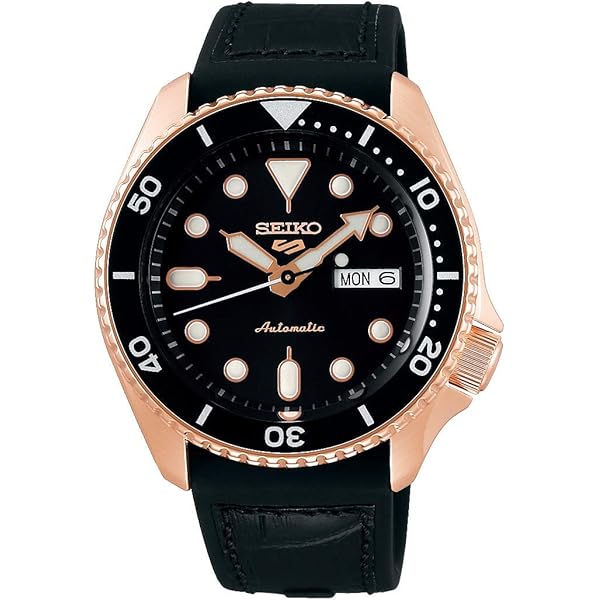 R*u様 セイコー5 デイトジャスト　ローズゴールド　最終値下げ Amazon.co.jp: [セイコー] SEIKO 5 SPORTS 自動巻き メカニカル