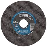TYROLIT コードレスグラインダー対応切断砥石 "ACCU" 125X1X2 34022959 【25枚入】